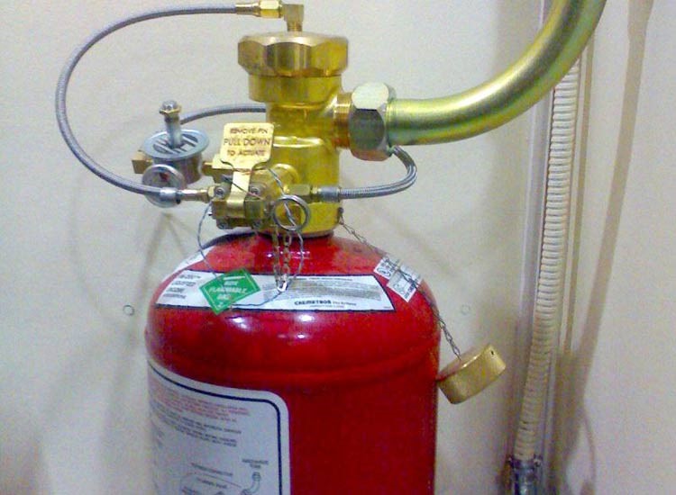 FM-200 Gazlı Yangın Söndürme Sistemi